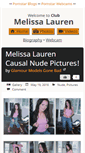 Mobile Screenshot of clubmelissalauren.com